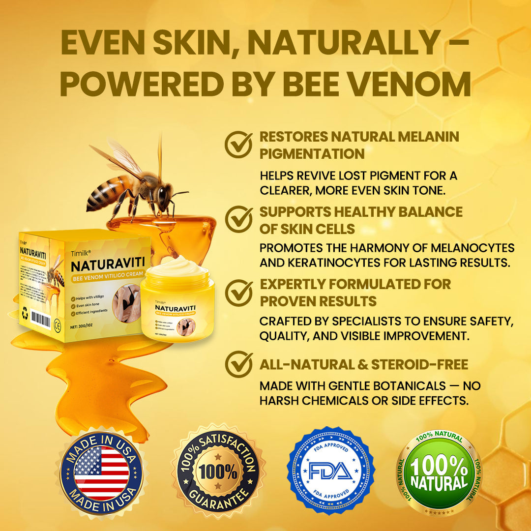 Timilk® NaturaViti Bee Venom Vitiligo Cream