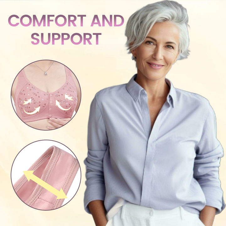 Comfort Button Bra