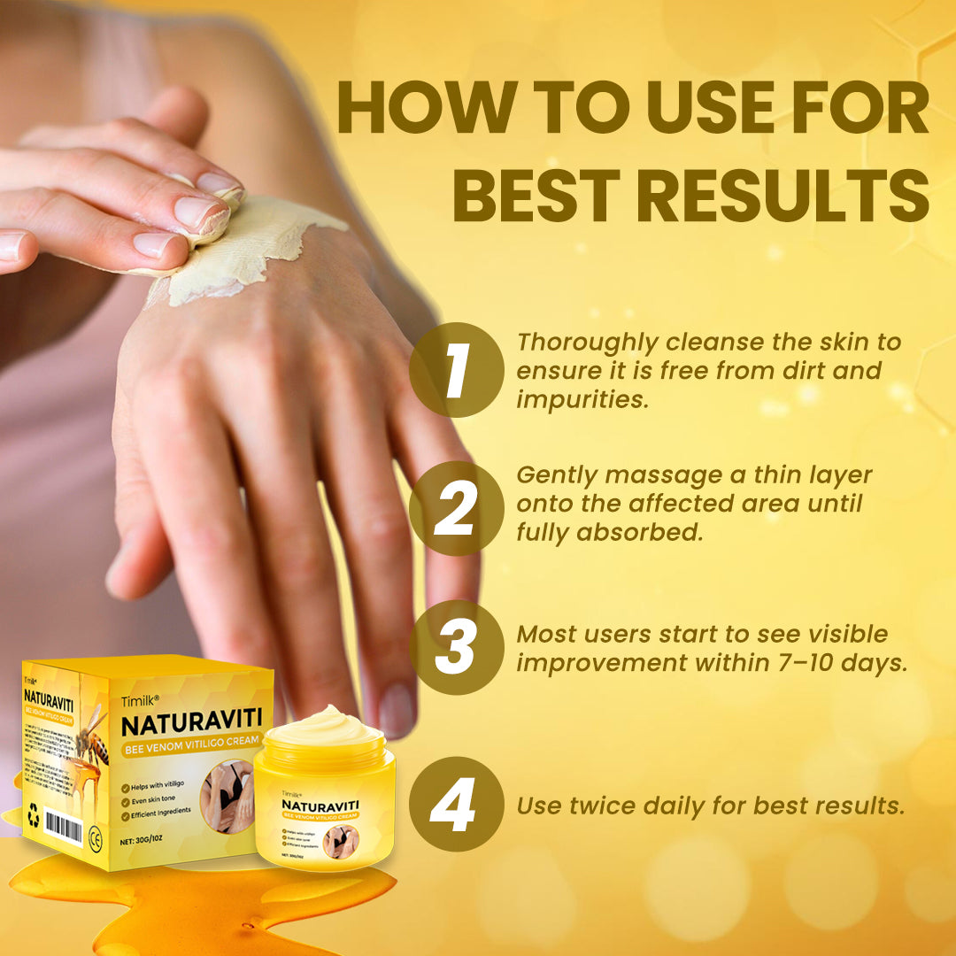 Timilk® NaturaViti Bee Venom Vitiligo Cream